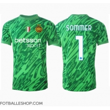 Inter Milan Yann Sommer #1 Keeper Replika Hjemmedrakt 2024-25 Kortermet