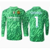 Inter Milan Yann Sommer #1 Keeper Replika Hjemmedrakt 2024-25 Langermet