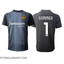 Inter Milan Yann Sommer #1 Keeper Replika Hjemmedrakt 2025-26 Kortermet