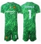 Inter Milan Yann Sommer #1 Keeper Replika Hjemmedrakt Barn 2024-25 Kortermet (+ bukser)