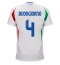 Italia Alessandro Buongiorno #4 Replika Bortedrakt EM 2024 Kortermet