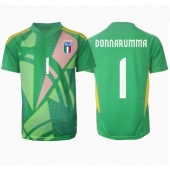 Italia Gianluigi Donnarumma #1 Keeper Replika Bortedrakt EM 2024 Kortermet