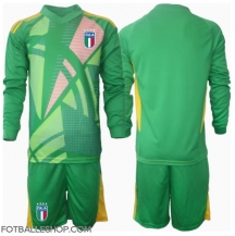 Italia Keeper Replika Bortedrakt Barn EM 2024 Langermet (+ bukser)