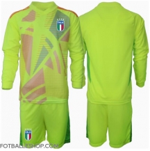 Italia Keeper Replika Hjemmedrakt Barn EM 2024 Langermet (+ bukser)