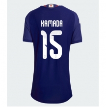 Japan Daichi Kamada #15 Replika Hjemmedrakt Dame VM 2026 Kortermet