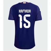 Japan Daichi Kamada #15 Replika Hjemmedrakt VM 2026 Kortermet