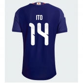 Japan Junya Ito #14 Replika Hjemmedrakt VM 2026 Kortermet