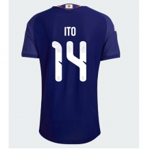 Japan Junya Ito #14 Replika Hjemmedrakt VM 2026 Kortermet