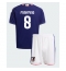 Japan Takumi Minamino #8 Replika Hjemmedrakt Barn VM 2026 Kortermet (+ bukser)