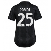Juventus Adrien Rabiot #25 Replika Bortedrakt Dame 2022-23 Kortermet