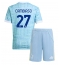 Juventus Andrea Cambiaso #27 Replika Bortedrakt Barn 2025-26 Kortermet (+ bukser)