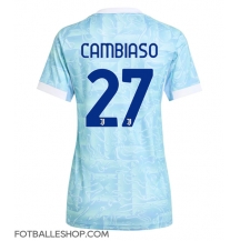 Juventus Andrea Cambiaso #27 Replika Bortedrakt Dame 2025-26 Kortermet