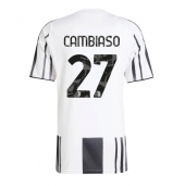 Juventus Andrea Cambiaso #27 Replika Hjemmedrakt 2025-26 Kortermet