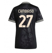Juventus Andrea Cambiaso #27 Replika Tredjedrakt Dame 2025-26 Kortermet