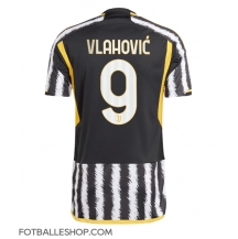 Juventus Dusan Vlahovic #9 Replika Hjemmedrakt 2023-24 Kortermet