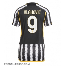 Juventus Dusan Vlahovic #9 Replika Hjemmedrakt Dame 2023-24 Kortermet