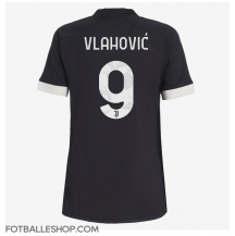 Juventus Dusan Vlahovic #9 Replika Tredjedrakt Dame 2023-24 Kortermet