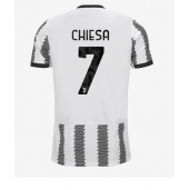 Juventus Federico Chiesa #7 Replika Hjemmedrakt 2022-23 Kortermet
