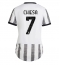 Juventus Federico Chiesa #7 Replika Hjemmedrakt Dame 2022-23 Kortermet