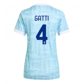 Juventus Federico Gatti #4 Replika Bortedrakt Dame 2025-26 Kortermet