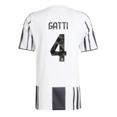 Juventus Federico Gatti #4 Replika Hjemmedrakt 2025-26 Kortermet