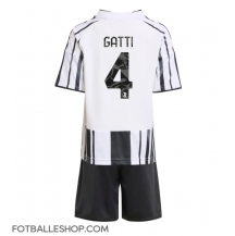 Juventus Federico Gatti #4 Replika Hjemmedrakt Barn 2025-26 Kortermet (+ bukser)