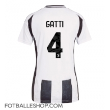 Juventus Federico Gatti #4 Replika Hjemmedrakt Dame 2024-25 Kortermet