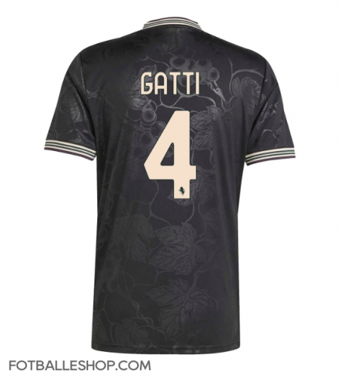 Juventus Federico Gatti #4 Replika Tredjedrakt 2025-26 Kortermet Juventus Federico Gatti #4 Replika Tredjedrakt 2025-26 Kortermet