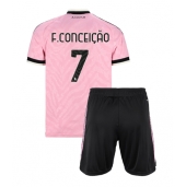 Juventus Francisco Conceicao #7 Replika Bortedrakt Barn 2026-27 Kortermet (+ bukser)