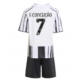 Juventus Francisco Conceicao #7 Replika Hjemmedrakt Barn 2025-26 Kortermet (+ bukser)