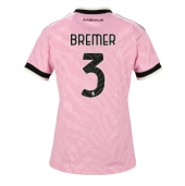 Juventus Gleison Bremer #3 Replika Bortedrakt Dame 2026-27 Kortermet