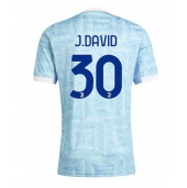 Juventus Jonathan David #30 Replika Bortedrakt 2025-26 Kortermet