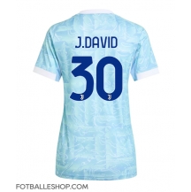 Juventus Jonathan David #30 Replika Bortedrakt Dame 2025-26 Kortermet