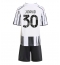 Juventus Jonathan David #30 Replika Hjemmedrakt Barn 2025-26 Kortermet (+ bukser)