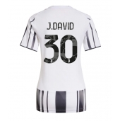 Juventus Jonathan David #30 Replika Hjemmedrakt Dame 2025-26 Kortermet