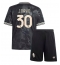 Juventus Jonathan David #30 Replika Tredjedrakt Barn 2025-26 Kortermet (+ bukser)