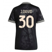 Juventus Jonathan David #30 Replika Tredjedrakt Dame 2025-26 Kortermet