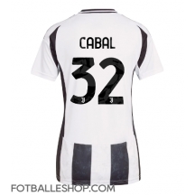 Juventus Juan Cabal #32 Replika Hjemmedrakt Dame 2024-25 Kortermet