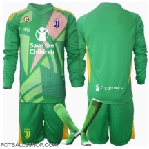 Juventus Keeper Replika Bortedrakt Barn 2024-25 Langermet (+ bukser)