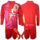Juventus Keeper Replika Hjemmedrakt Barn 2024-25 Langermet (+ bukser)