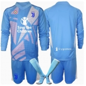 Juventus Keeper Replika Tredjedrakt Barn 2024-25 Langermet (+ bukser)