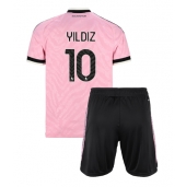 Juventus Kenan Yildiz #10 Replika Bortedrakt Barn 2026-27 Kortermet (+ bukser)