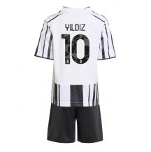 Juventus Kenan Yildiz #10 Replika Hjemmedrakt Barn 2025-26 Kortermet (+ bukser)