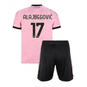 Juventus Kerim Alajbegovic #17 Replika Bortedrakt Barn 2026-27 Kortermet (+ bukser)