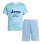 Juventus Khephren Thuram #19 Replika Bortedrakt Barn 2025-26 Kortermet (+ bukser)