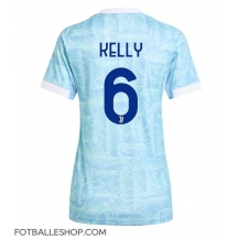 Juventus Lloyd Kelly #6 Replika Bortedrakt Dame 2025-26 Kortermet