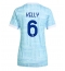 Juventus Lloyd Kelly #6 Replika Bortedrakt Dame 2025-26 Kortermet