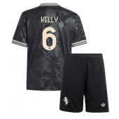 Juventus Lloyd Kelly #6 Replika Tredjedrakt Barn 2025-26 Kortermet (+ bukser)