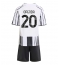 Juventus Lois Openda #20 Replika Hjemmedrakt Barn 2025-26 Kortermet (+ bukser)