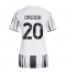 Juventus Lois Openda #20 Replika Hjemmedrakt Dame 2025-26 Kortermet